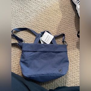 Bluish gray lululemon bag